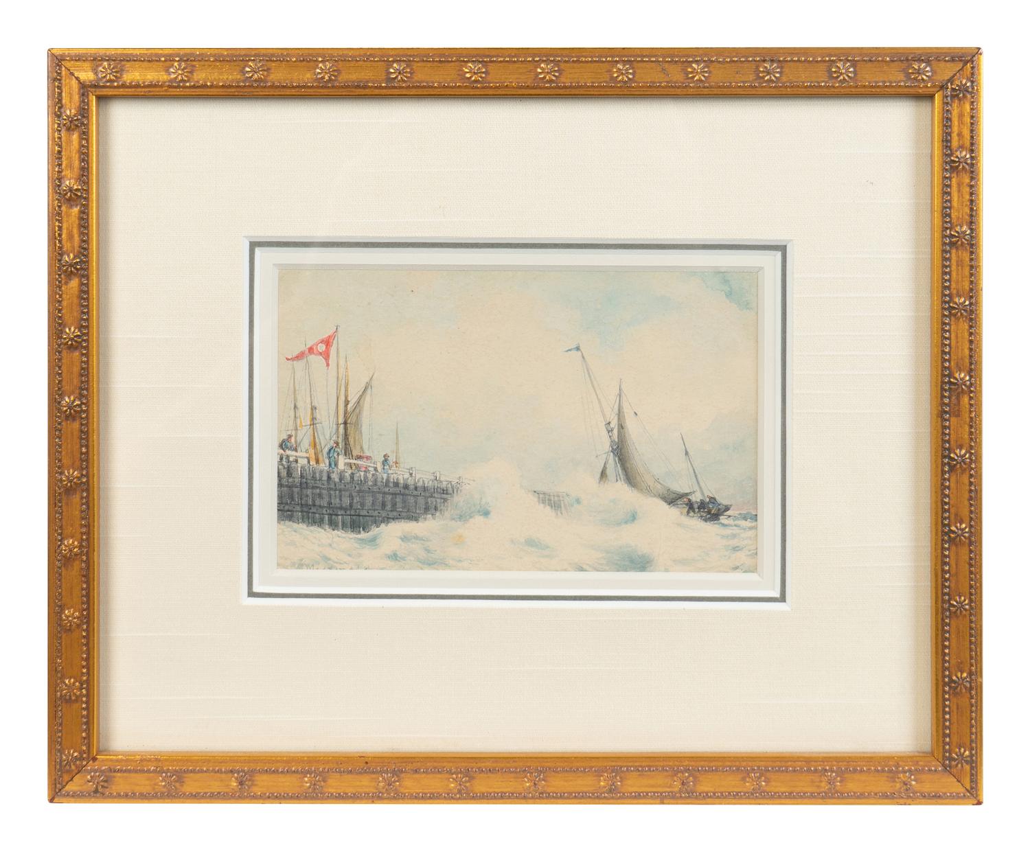 A Collection of Miniature American Nautical Watercolors — 20TH CENTURY