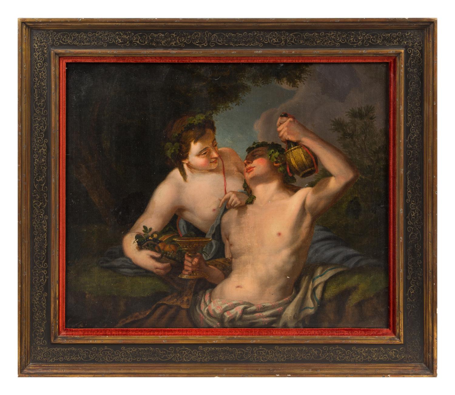 Italian School, (18th/19th Century), Bacchus and Bacchante