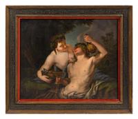 Italian School, (18th/19th Century), Bacchus and Bacchante