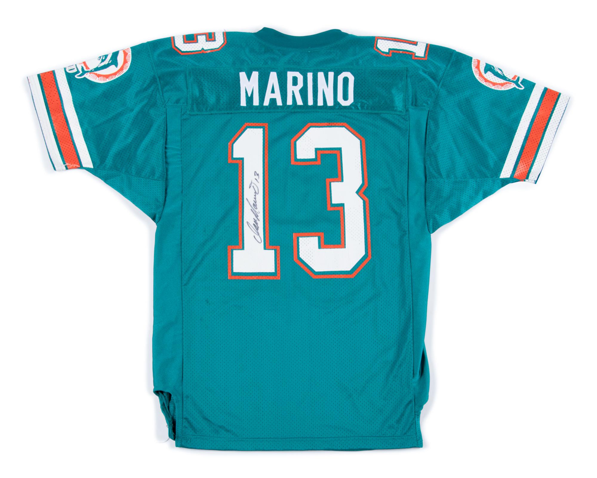 A Dan Marino Signed Miami Dolphins Jersey (Wilson Pro Line),
