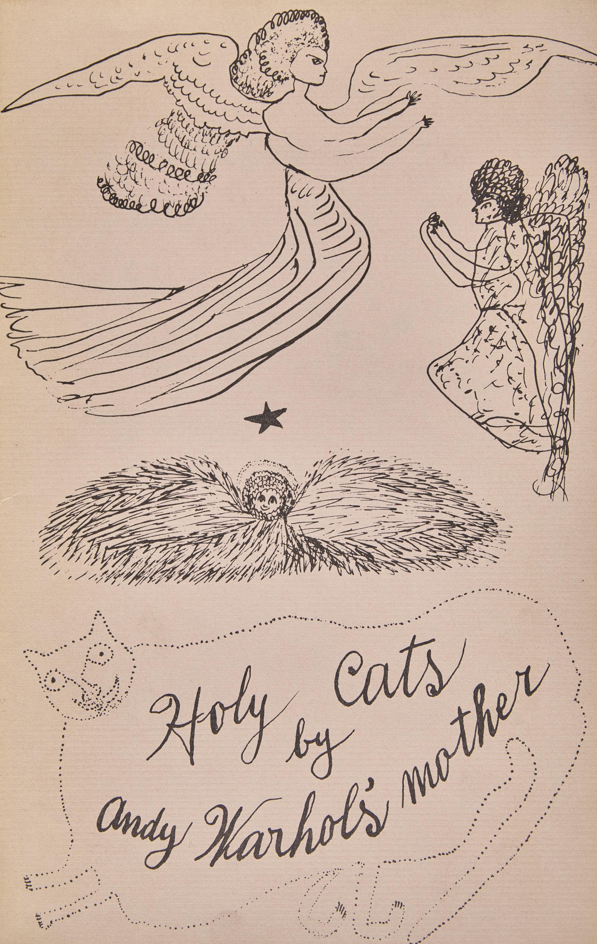 Warhol, Andy (Warhola, Julia). Holy Cats by Andy Warhol's Mother