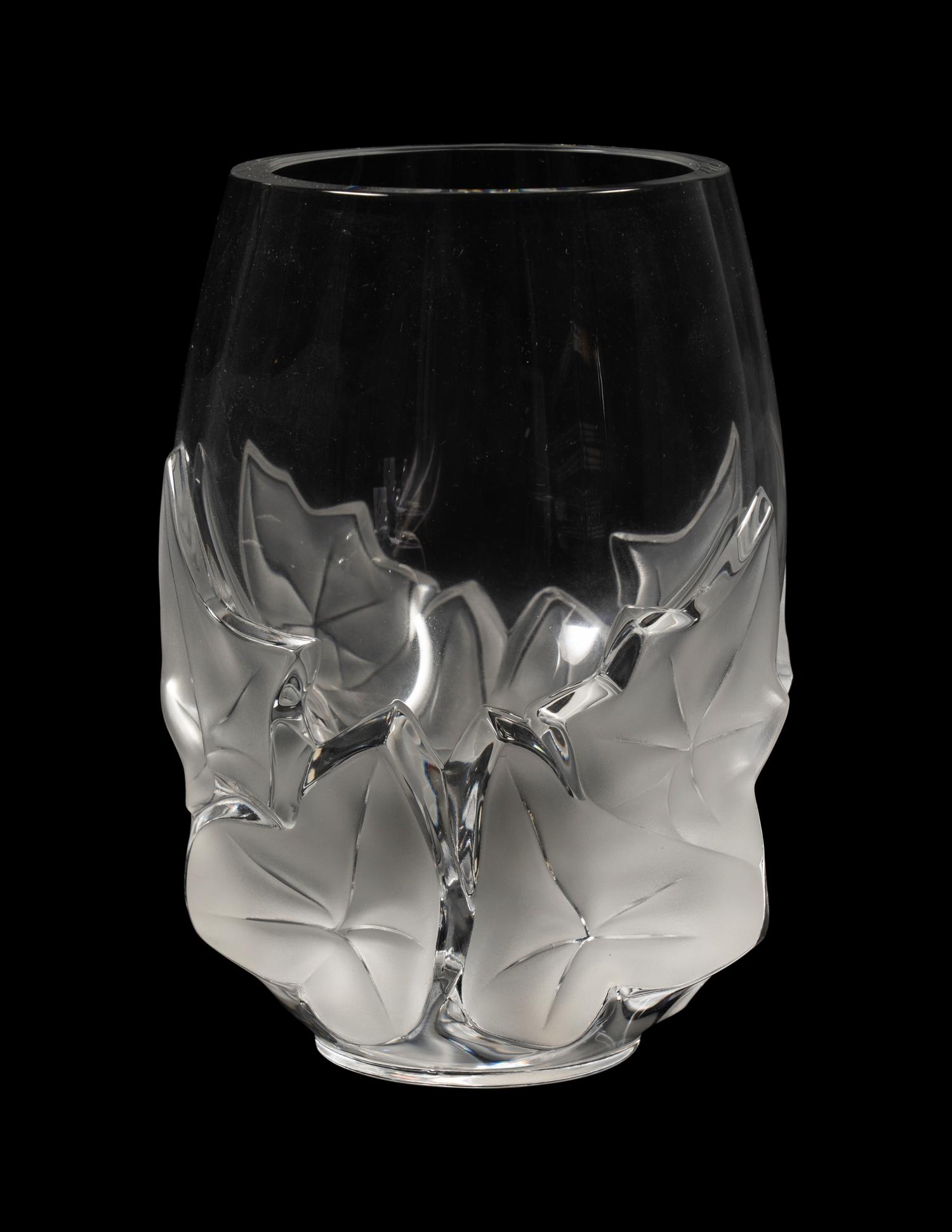 A Lalique Hedera Vase
