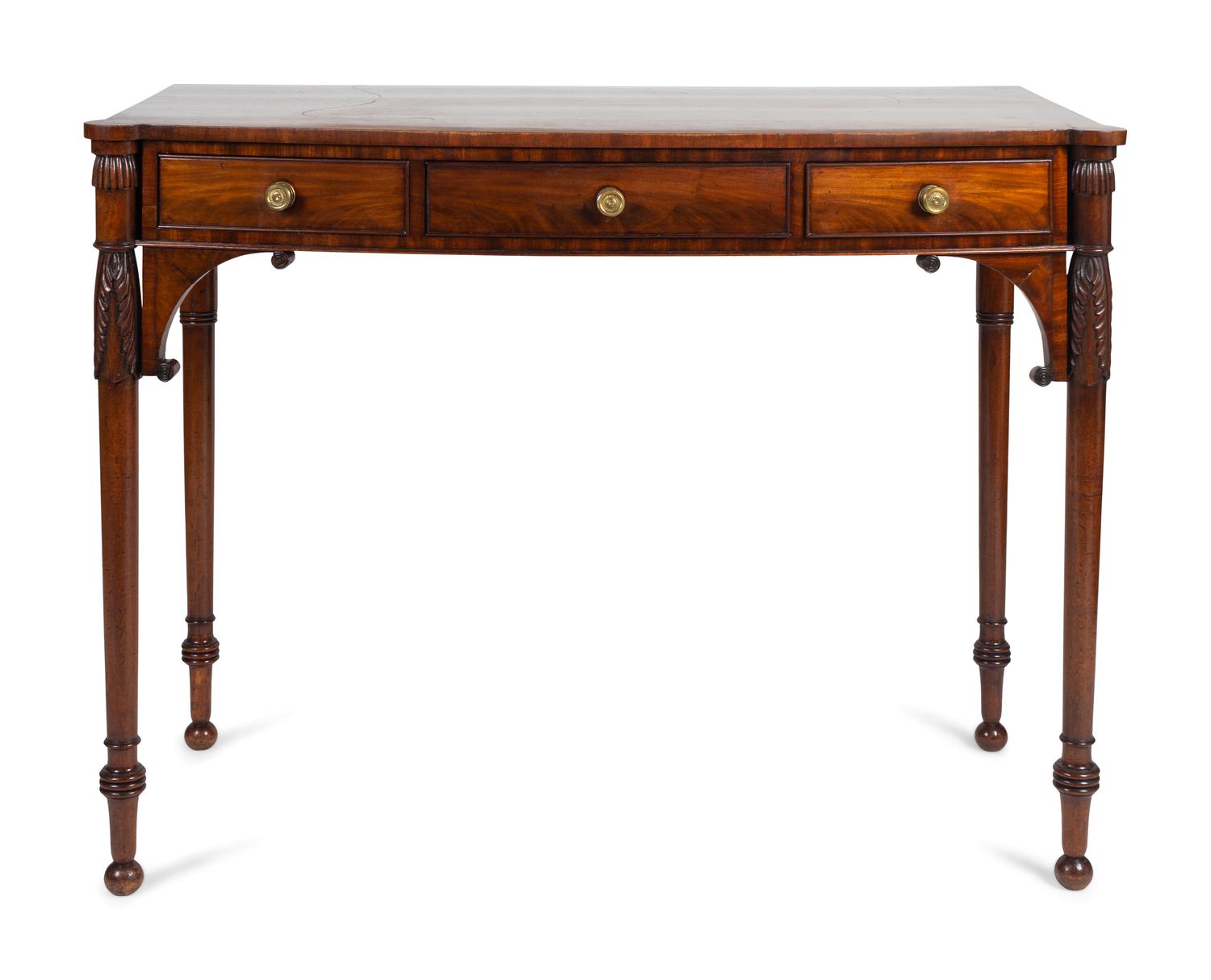 A George IV Mahogany Writing Table — SECOND QUARTER 19TH CENTURY