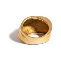 ANGELA CUMMINGS, YELLOW GOLD RING