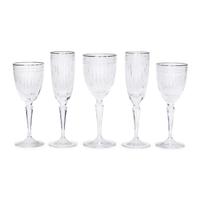A Waterford Hanover Platinum Stemware Service