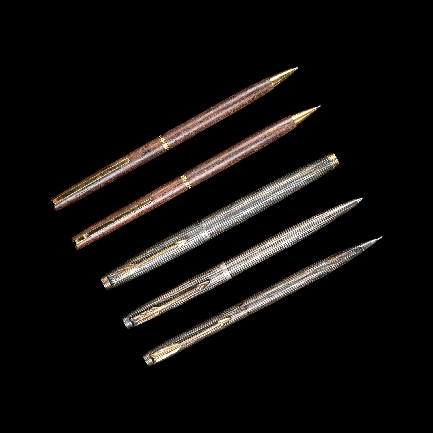 A Parker Fountain Pen, Ballpoint Pen and Mechanical Pencil Set