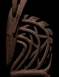 A Bamana Wood Antelope (Chiwara)