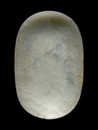 Three Incised Jade Ruyi-Scepter Head Plaques