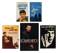 NIMOY, Leonard (1931-2015). A group of 5 titles, ALL SIGNED, comprising: