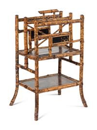 A Victorian Bamboo Canterbury
