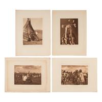 Edward S. Curtis (American, 1868-1952) — Photogravures Associated with the Piegan Lot of 12
