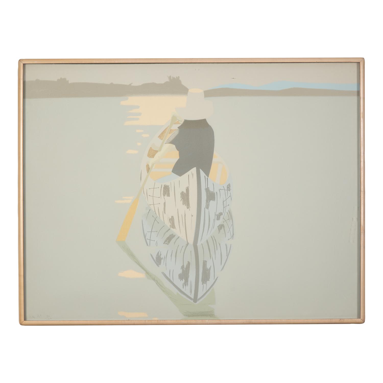 Alex Katz (American, b. 1927) — Good Afternoon 2 (Gray Rowboat), 1975