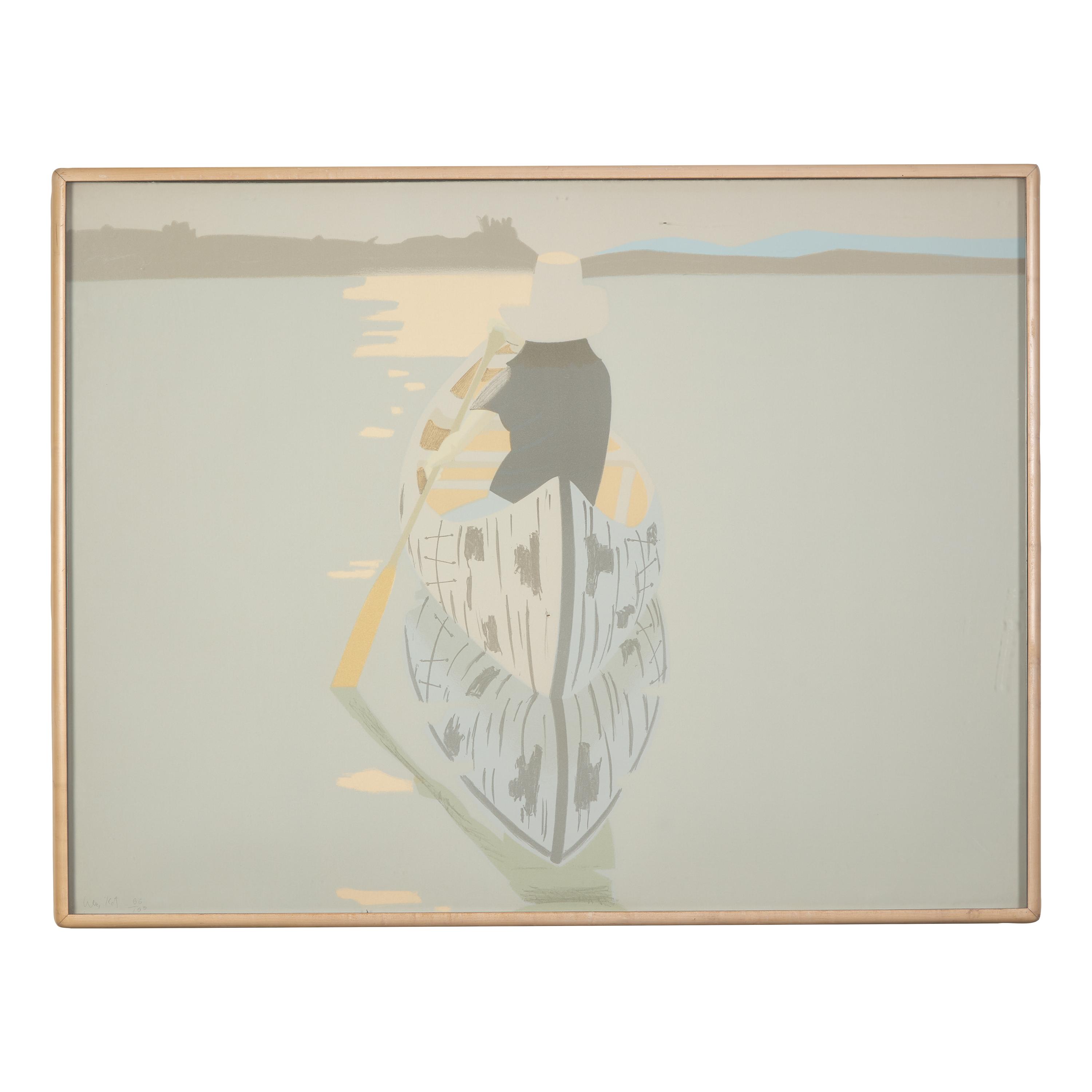 Alex Katz (American, b. 1927) — Good Afternoon 2 (Gray Rowboat), 1975