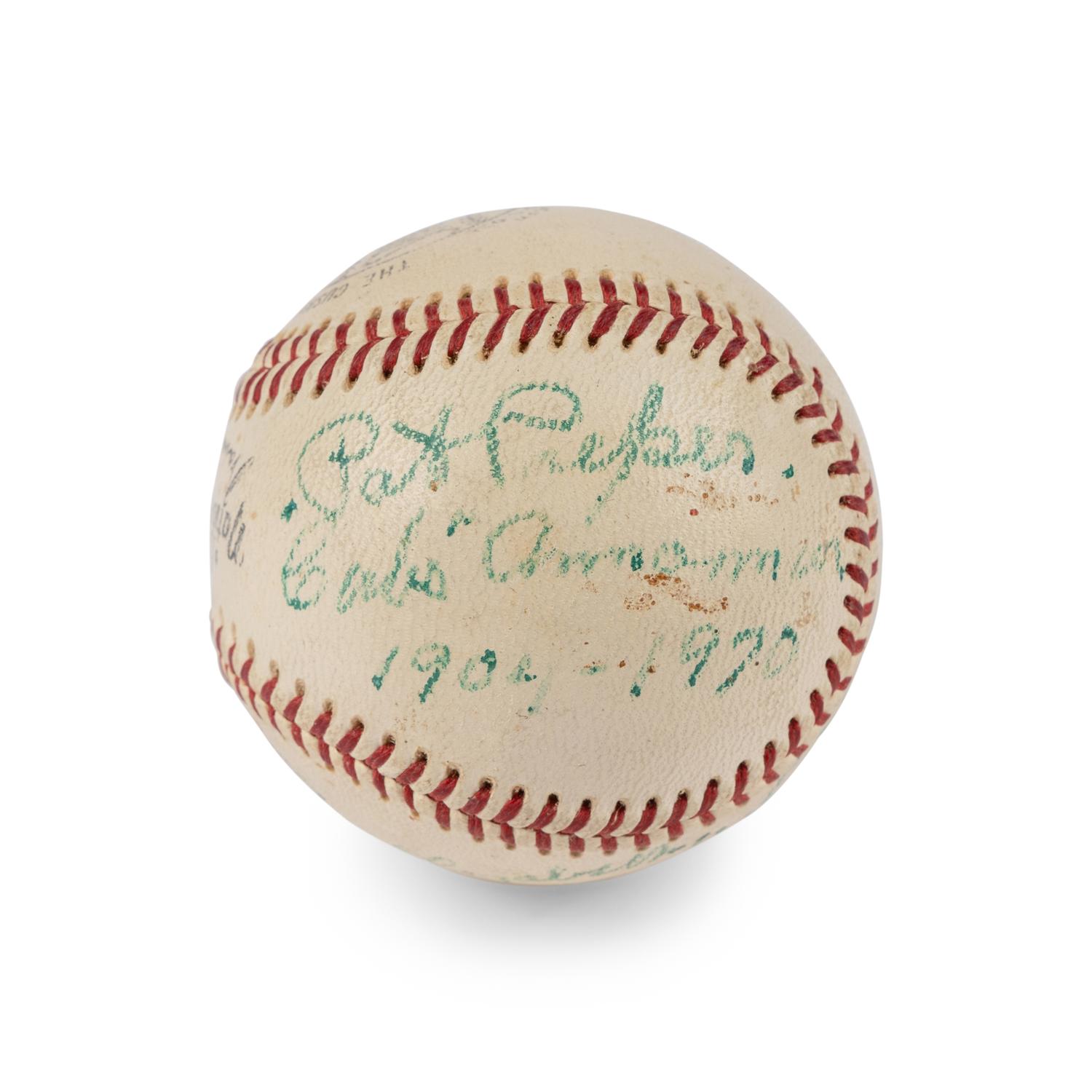 A Pat Pieper (Chicago Cubs Announcer) Signed Autograph Baseball (Beckett Authentication Services)