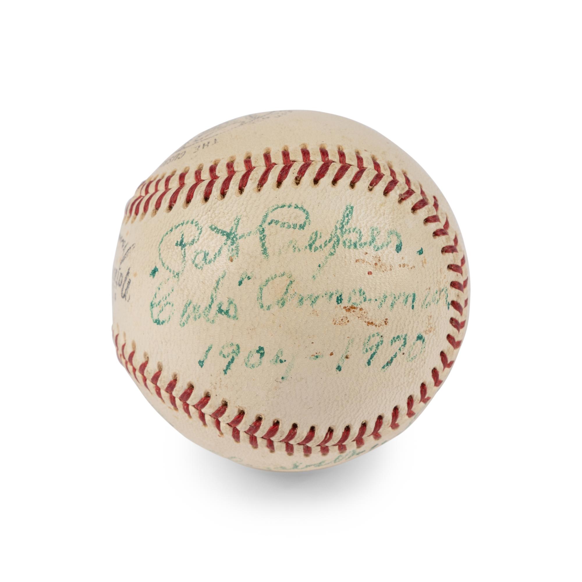 A Pat Pieper (Chicago Cubs Announcer) Signed Autograph Baseball (Beckett Authentication Services)