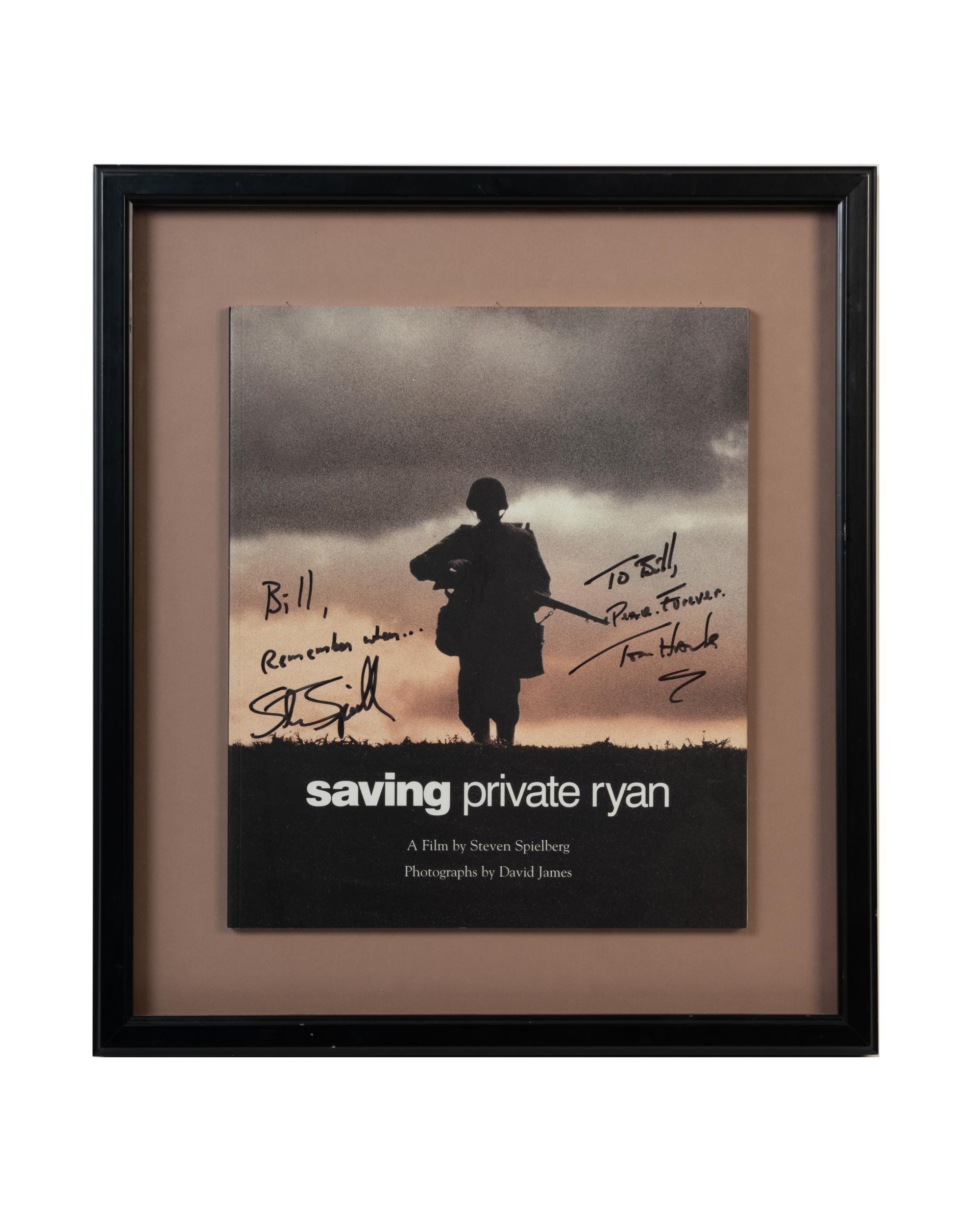 (Film Memorabilia) A group of 3 pieces of memorabilia relating to Saving Private Ryan . Amblin Entertainment, Mutual Film Company: 1998. Comprising:
