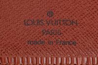 Louis Vuitton Brown Epi Leather Sorbonne Bag and Two Wallets