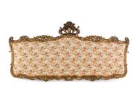 A Rococo Style Giltwood Headboard