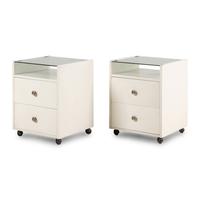Carlo De Carli (Italian, 1910–1999) — Pair of Nightstands, c. 1960 for Sormani
