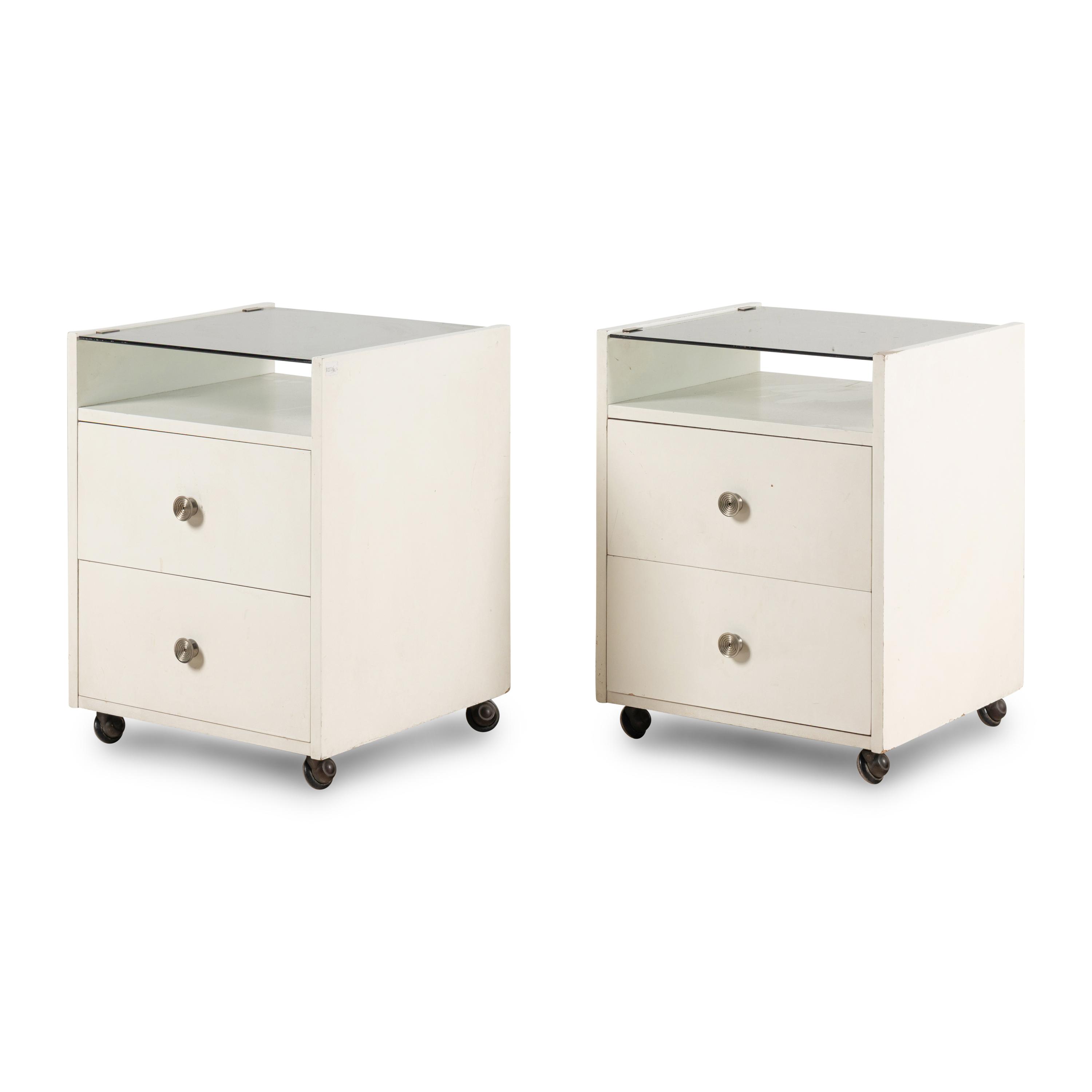 Carlo De Carli (Italian, 1910–1999) — Pair of Nightstands, c. 1960 for Sormani