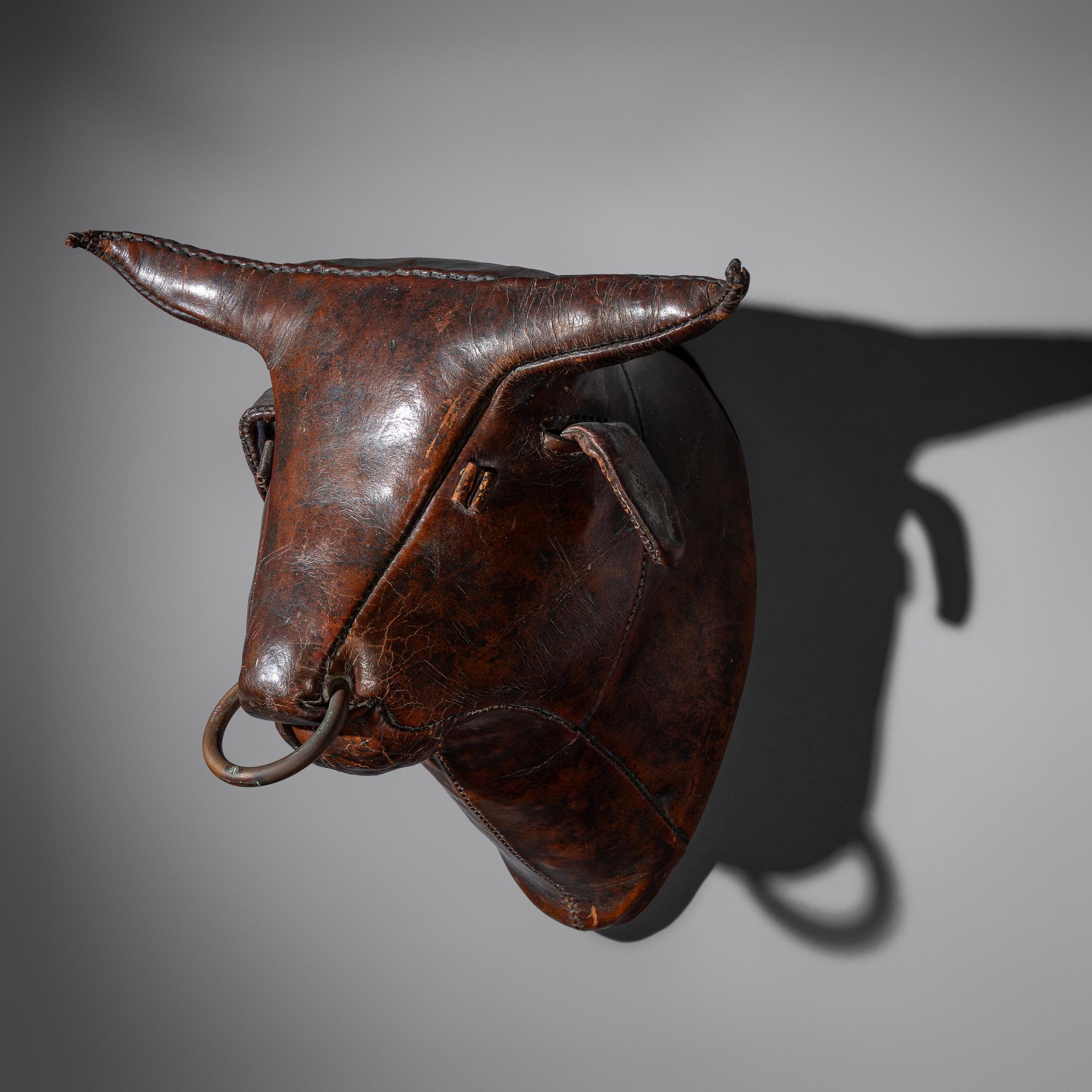 Rare mounted bull's head for Omersa, c. 1960