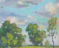 Carson Donnell, (American, 1885-1969), Landscape