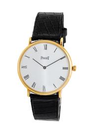 PIAGET, REF. 9035N YELLOW GOLD 'MÉCANIQUE' WATCH