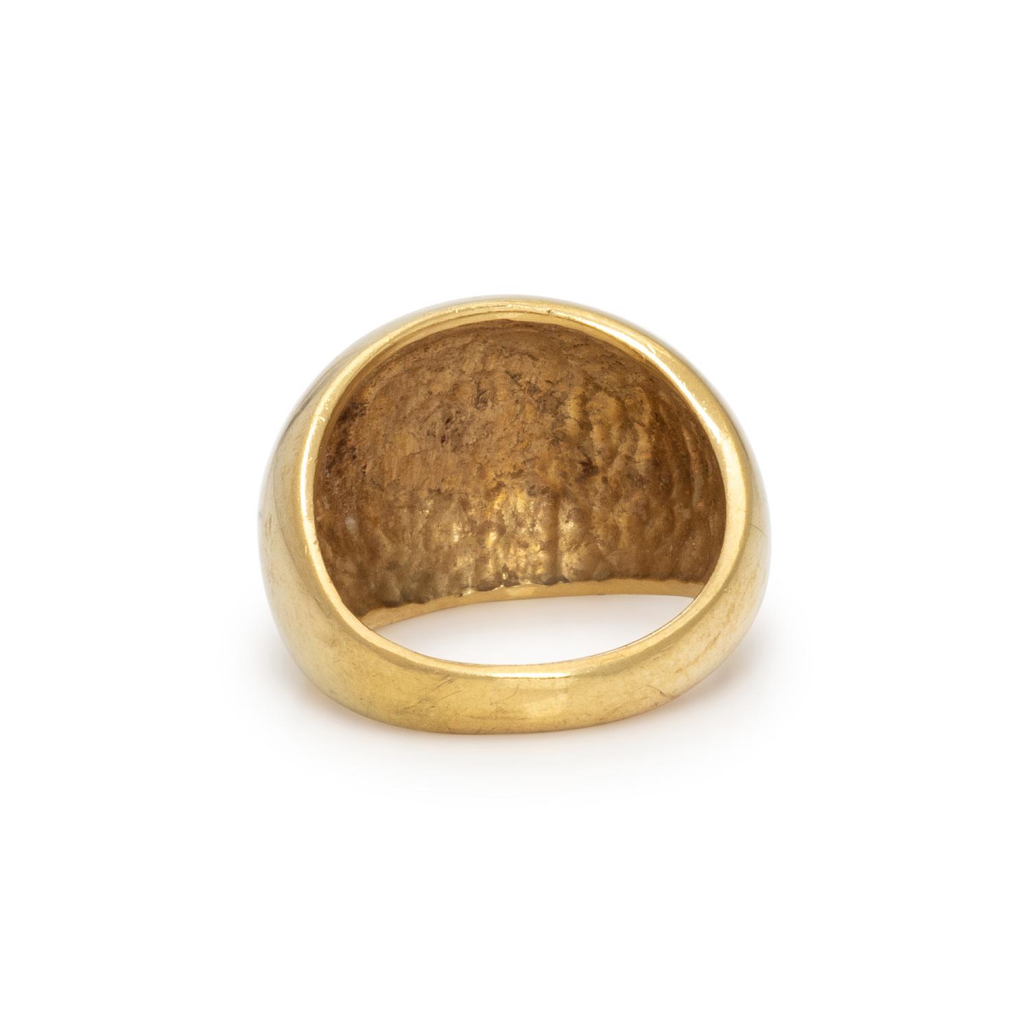 YELLOW GOLD RING