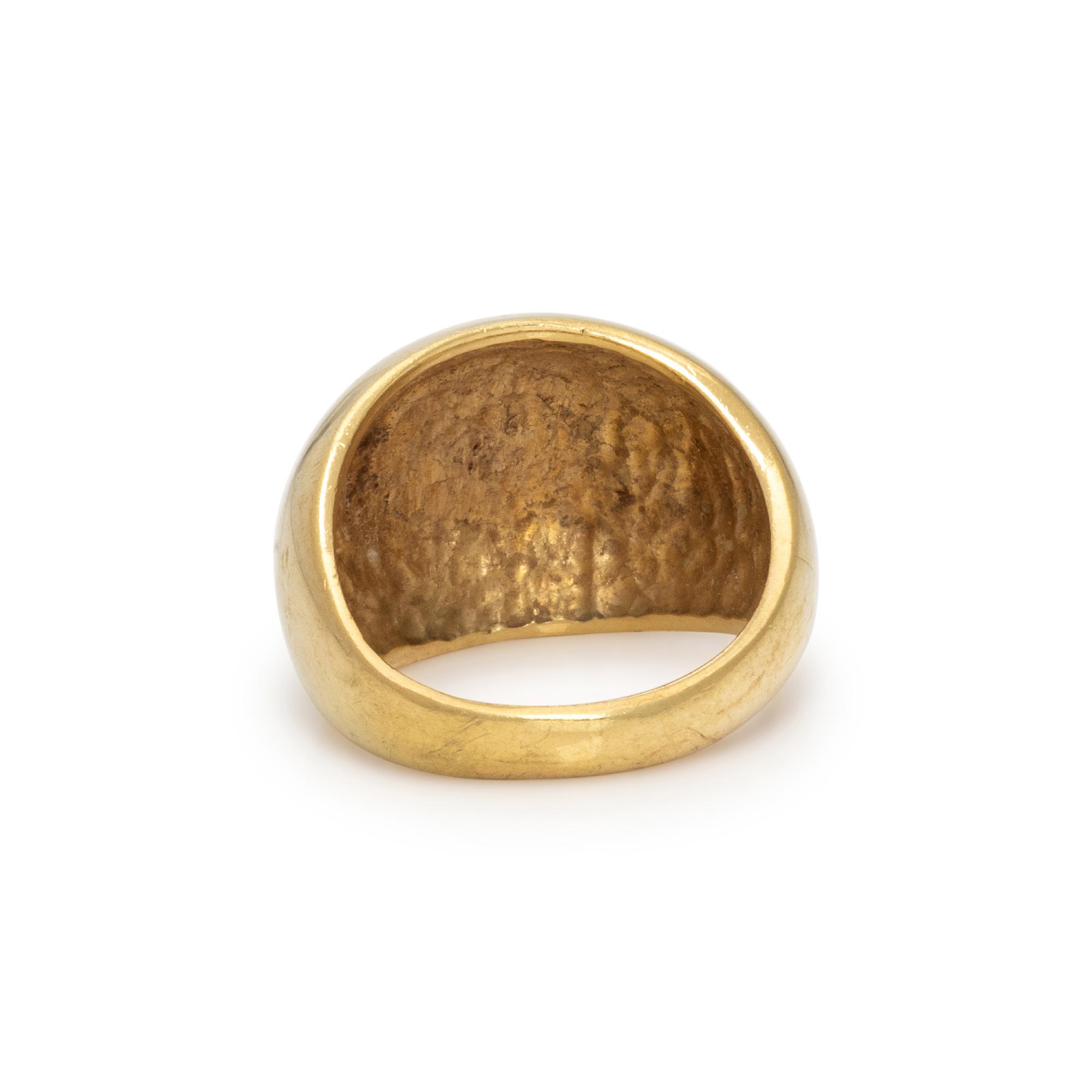 YELLOW GOLD RING