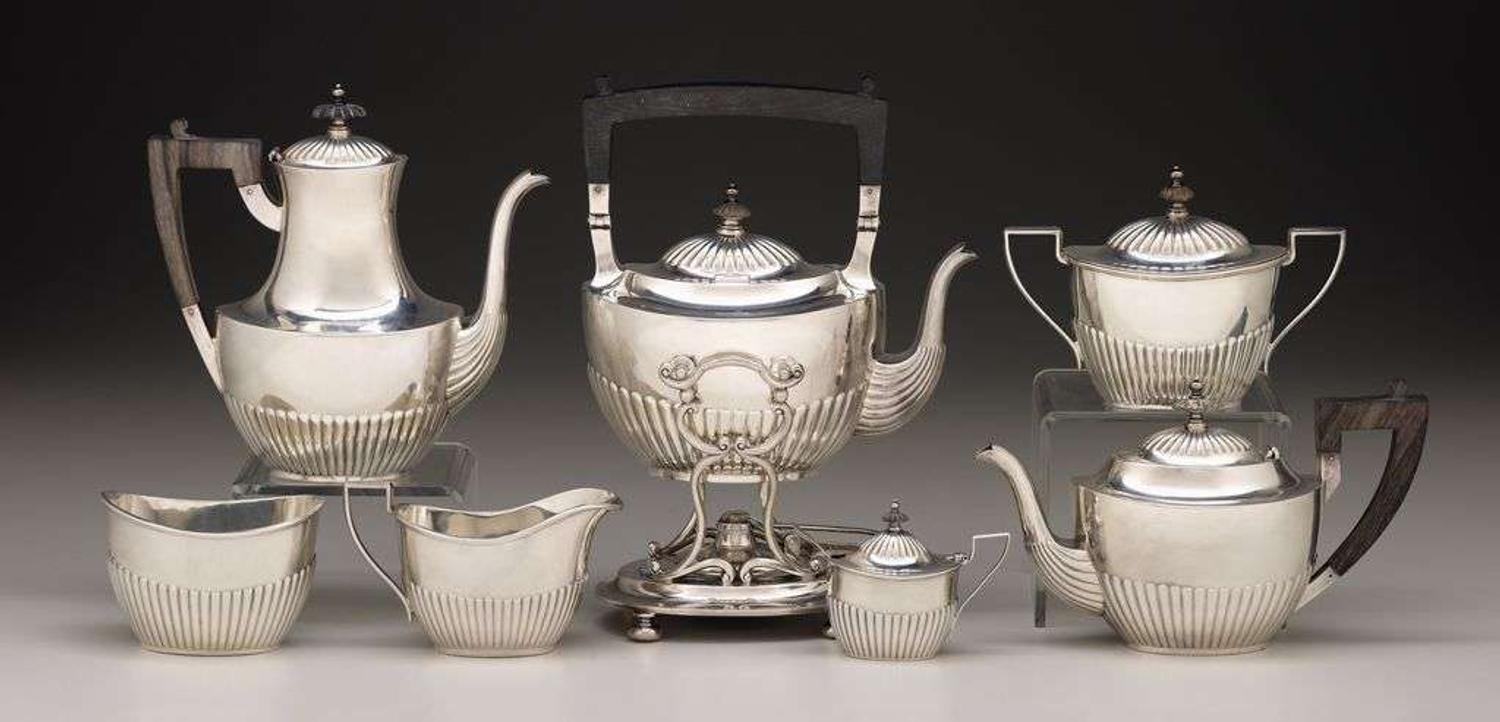 Sterling silver coffee and tea service gorham corporation, providence, ri, 20th century