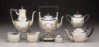 Sterling silver coffee and tea service gorham corporation, providence, ri, 20th century