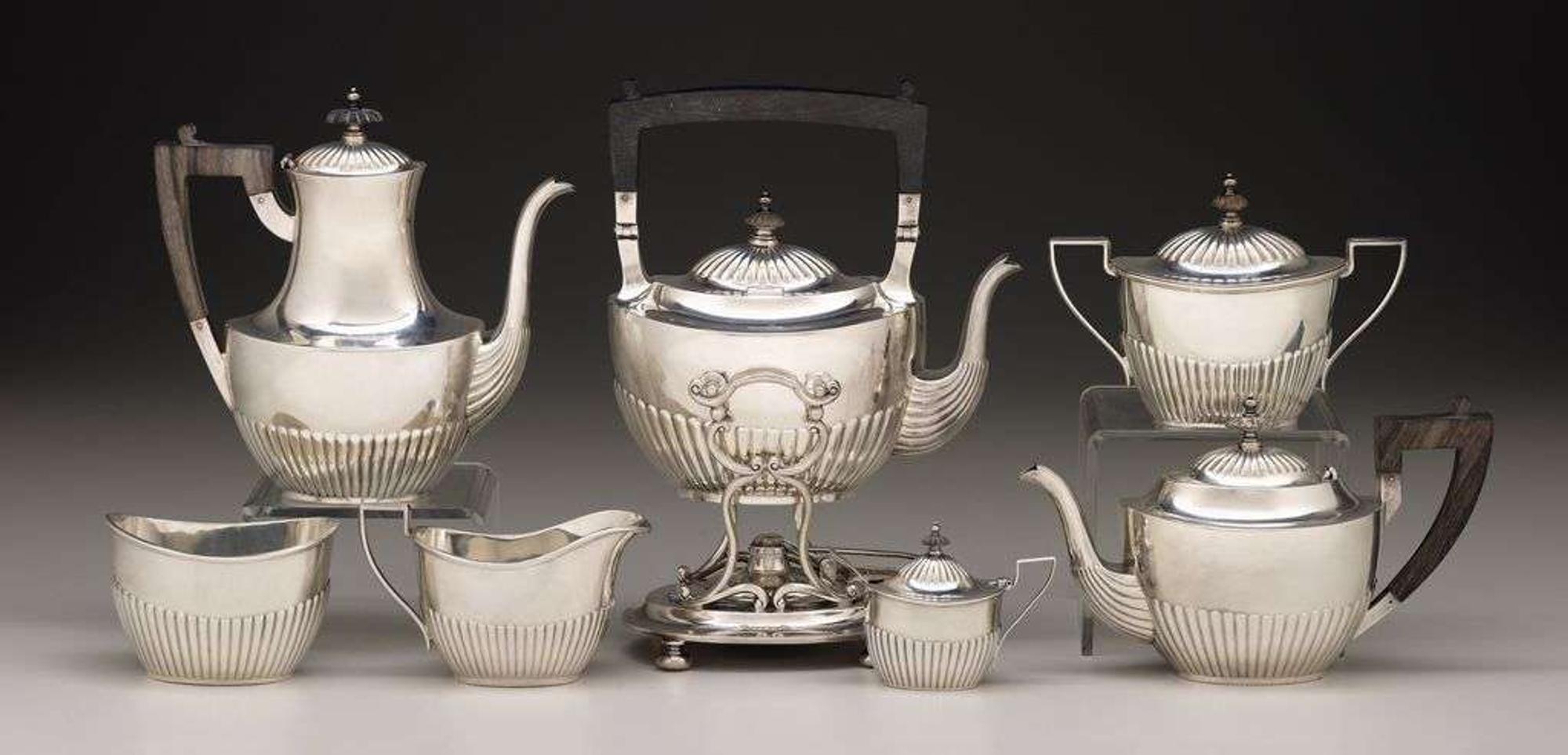 Sterling silver coffee and tea service gorham corporation, providence, ri, 20th century