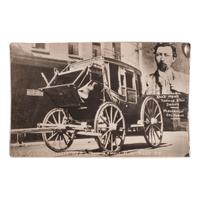 [TRANSPORTATION - STAGECOACHES]. A group of albumen and silver gelatin photographs depicting stagecoaches and wagons, comprising: