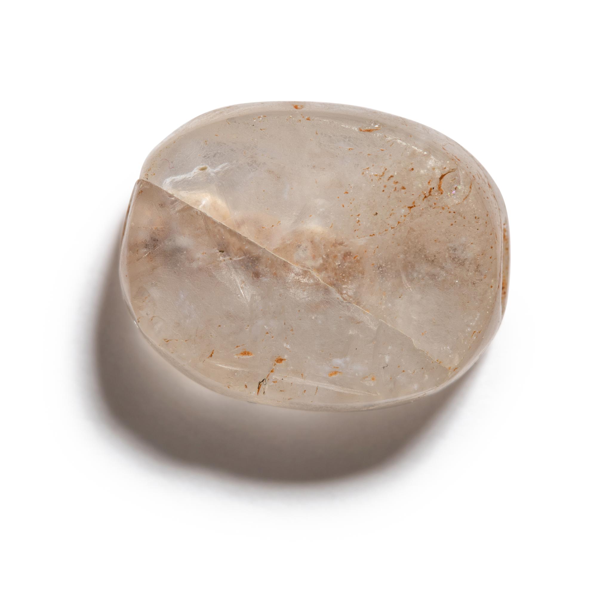 A Greco-Persian Rock Crystal Scaraboid with a Camel