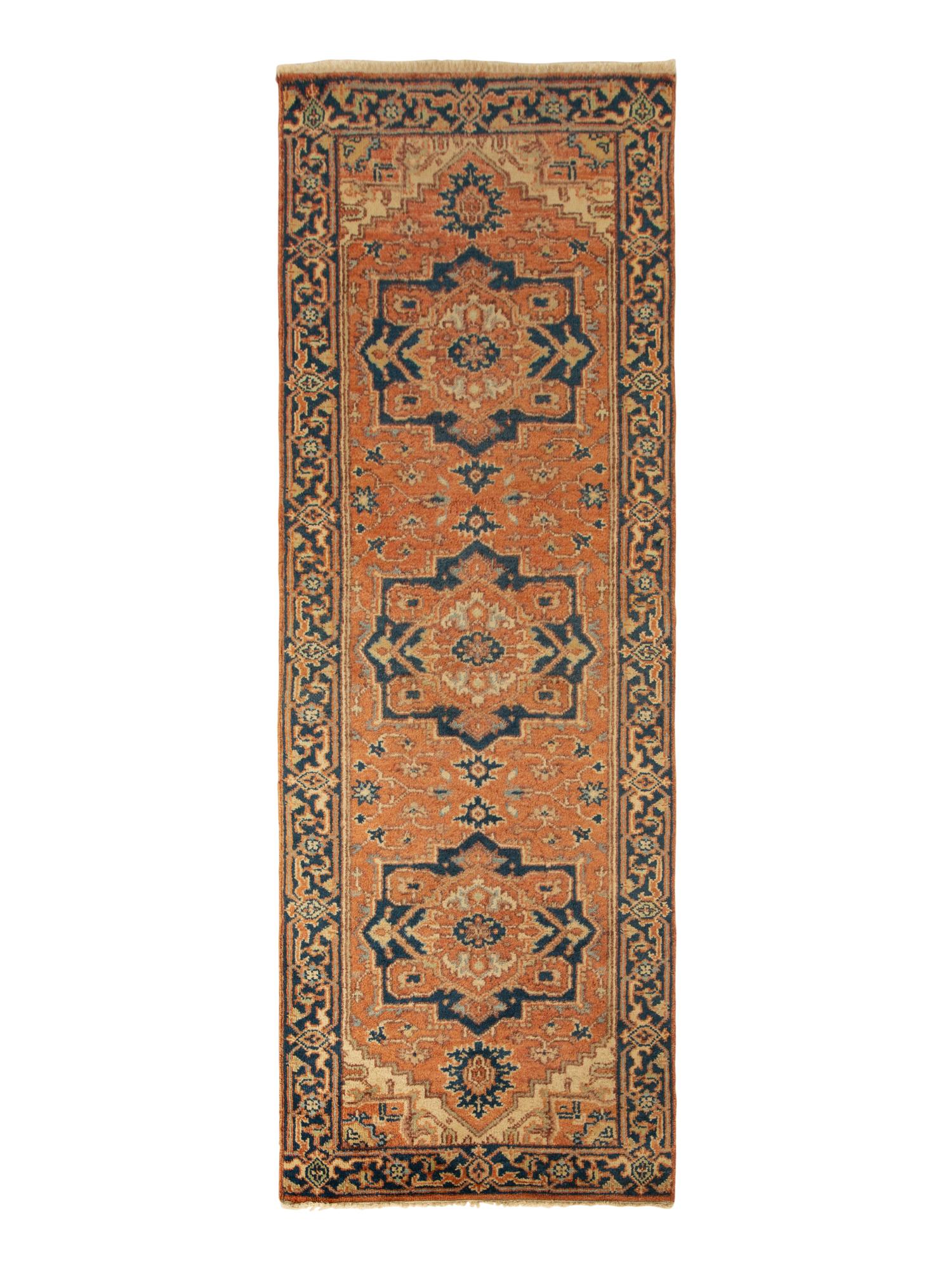 A Persian Design Wool Runner