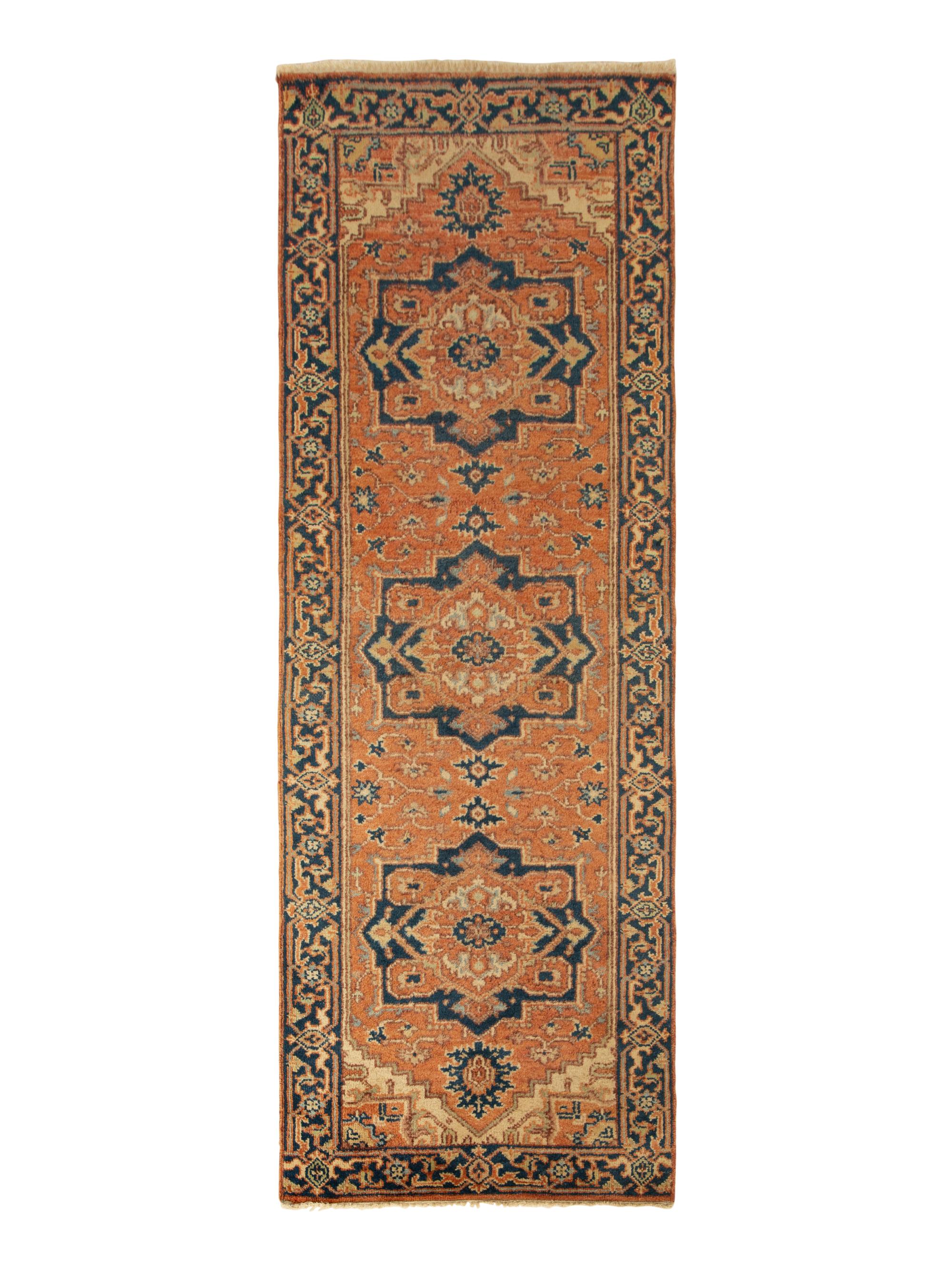 A Persian Design Wool Runner
