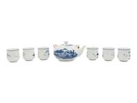 A Chinese Porcelain Tea Service