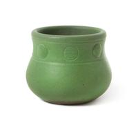 Van Briggle Pottery, Colorado Springs, Co, 1901, an early vase, with green glaze