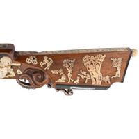 Contemporary Wheellock Rifle by John B. Derrick (American, b.1936)