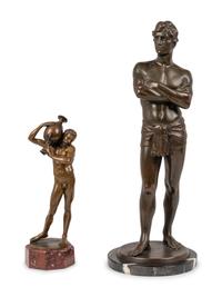 Two Bronze Figures
