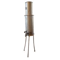 A Distilling Vessel, Lisotto Grappa Distillery 9" W x 12.5" D x 38 "H — Italy, 20th Century