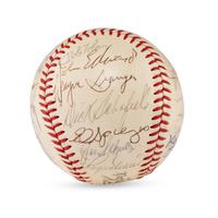 A 1968 St. Louis Cardinals Team Signed Autograph Baseball