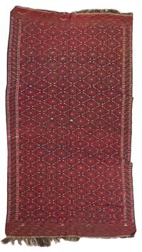 A Bokhara Wool Flat Weave Rug, 11 feet 2 inches x 6 feet 8 inches.