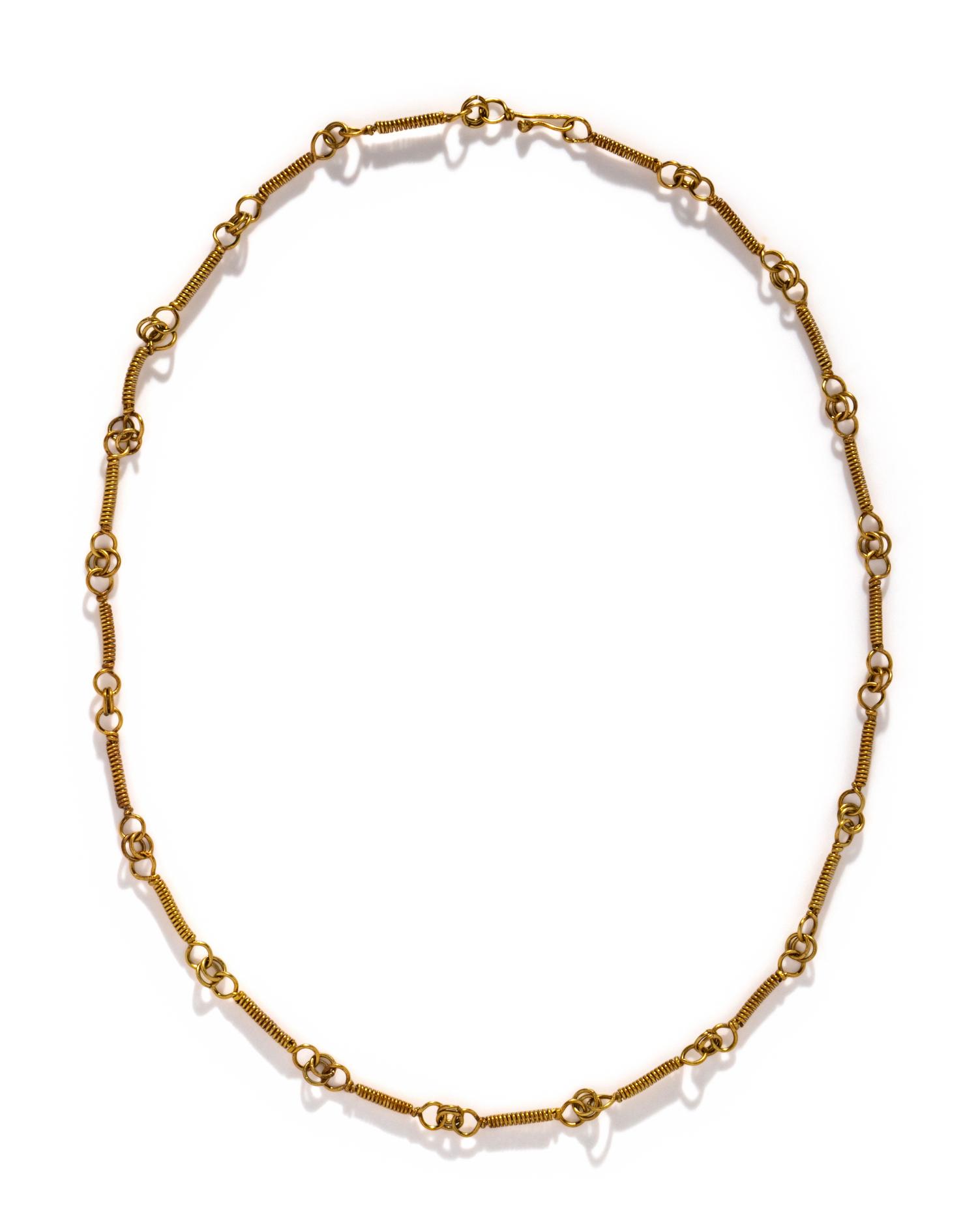 A Byzantine Gold Necklace