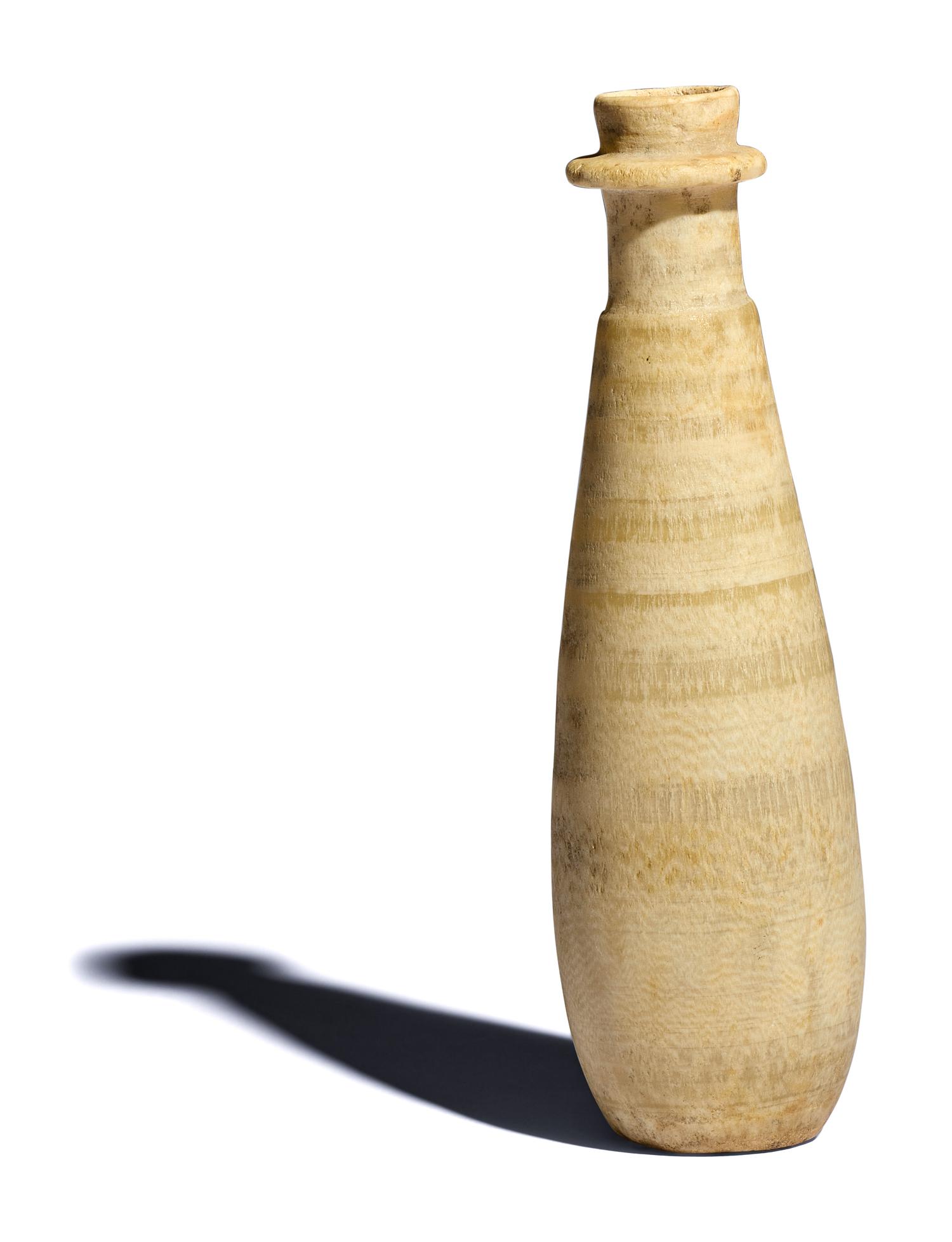 An Egyptian Alabaster Alabastron