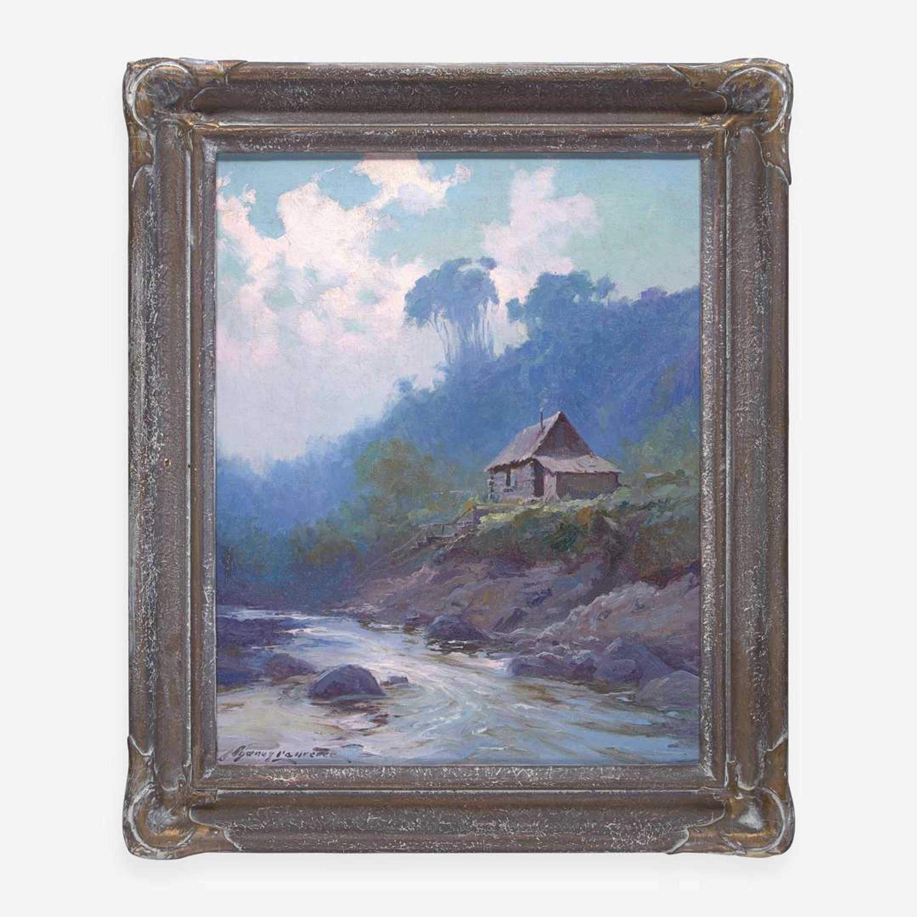 Sydney Mortimer Laurence (American, 1865–1940) Alaskan Cabin