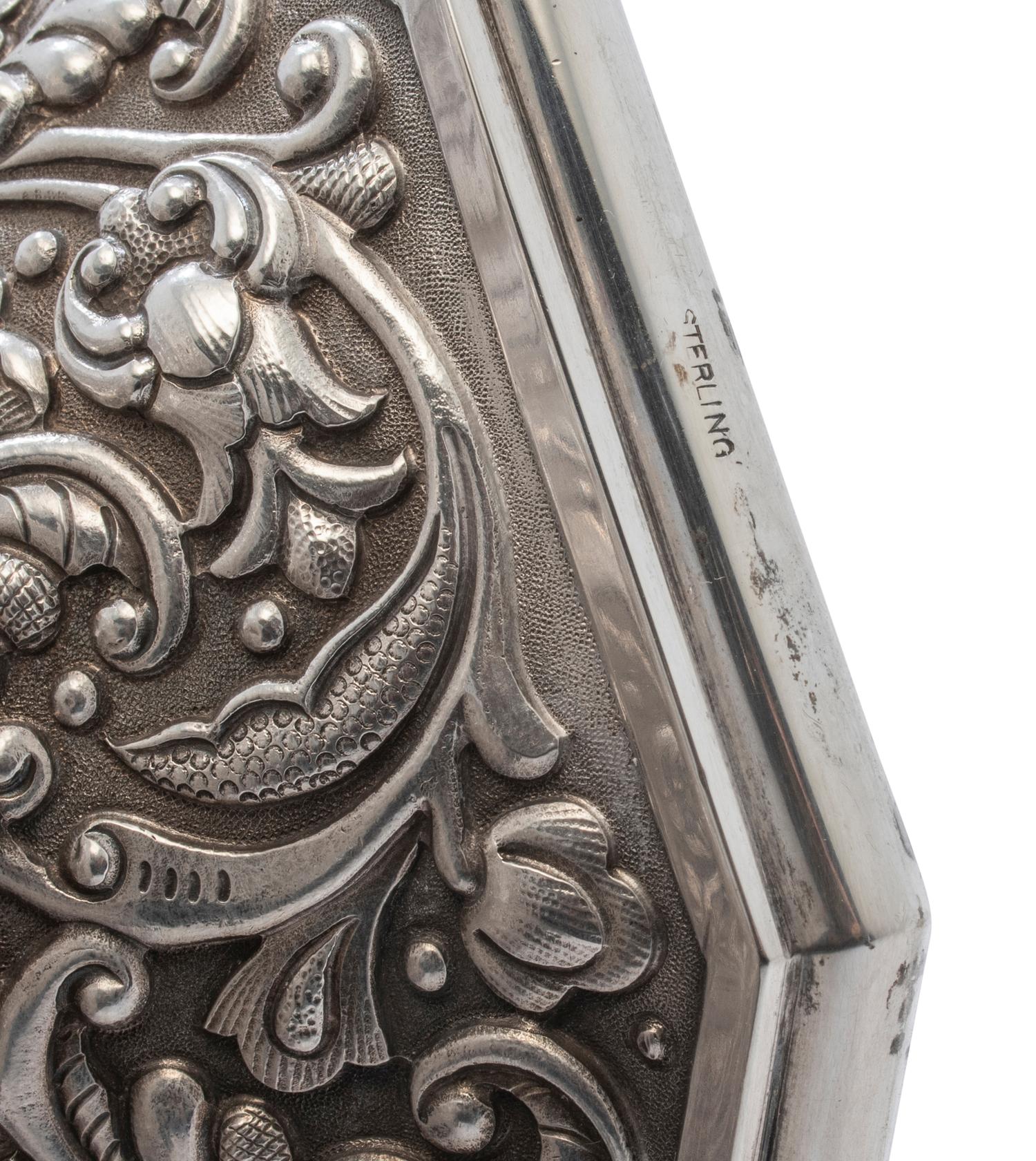 A Russian Silver Footed Bowl Retailed by Tiffany and Co.