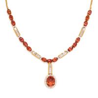 ORANGE SAPPHIRE AND DIAMOND SUITE
