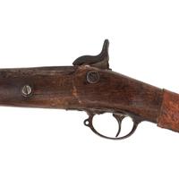 Native Decorated Shortened Composite Springfield Rifle Musket