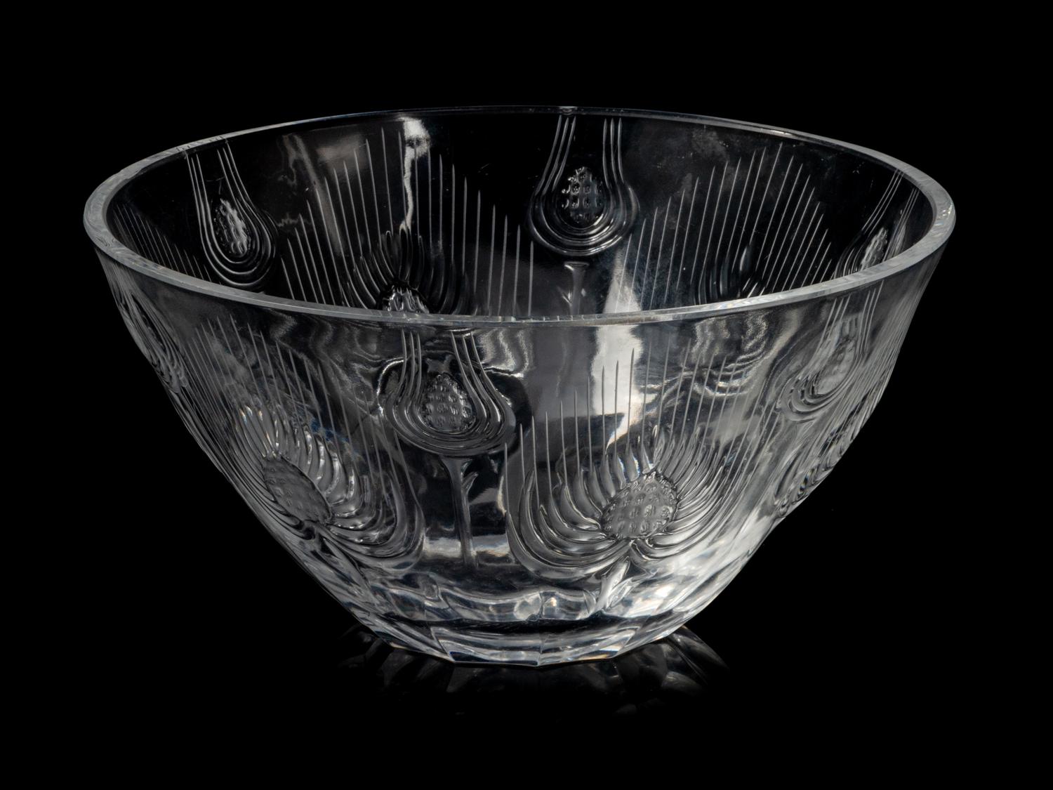 Three Lalique Table Articles